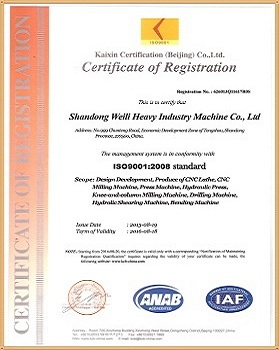 ISO ( International Organization for Standardization) certificate-ISO9001.
